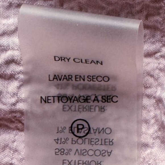 Calvin Klein MSRP $72 Tiered Midi Dress Soft Pink Drawstring Waist Flowy XL NEW - Picture 5 of 9